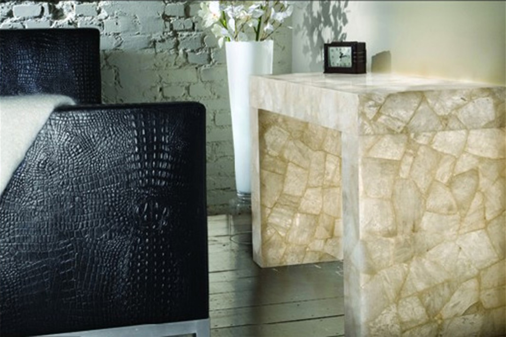 Crystal quartz counter