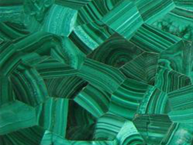 Malachite stone